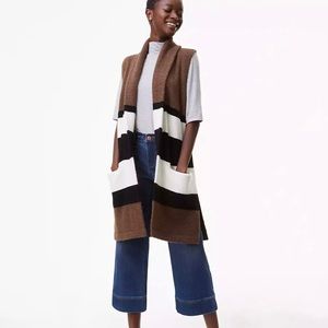 LOFT Shawl Sweater Vest